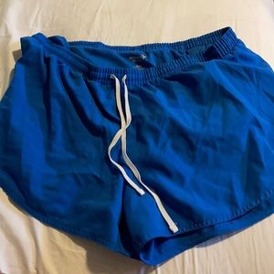 blue old navy active shorts